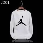 air jordan sweater long sleeved basketball clothes big white jd01